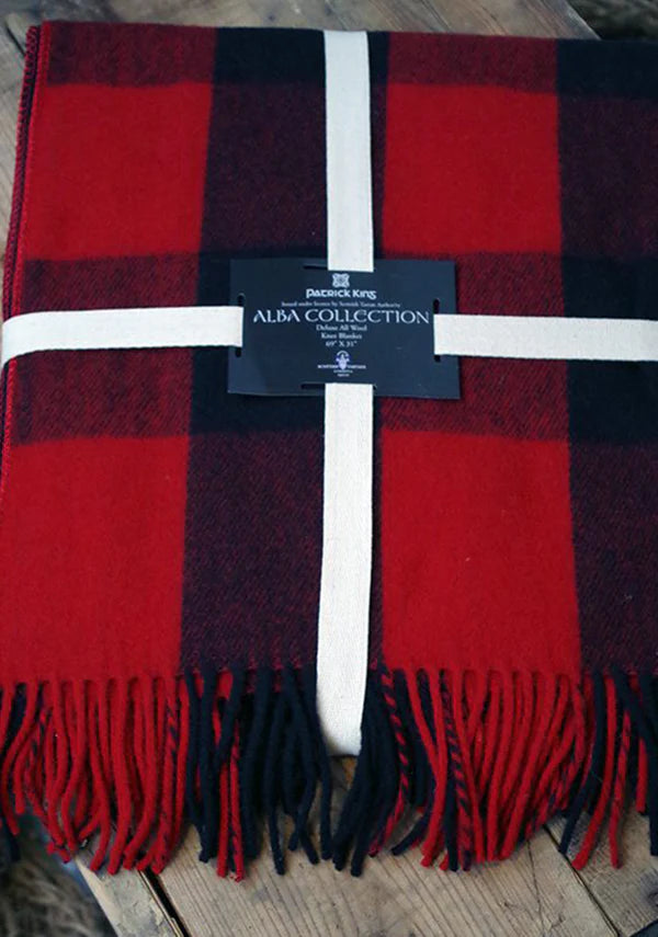 Rob Roy MacGregor Merino Wool Knee Blanket