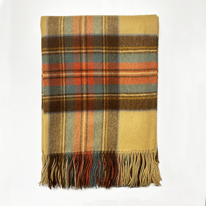 Stewart Dress Antique Lambswool Cape