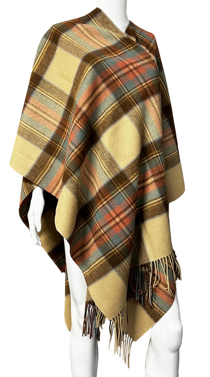 Stewart Dress Antique Lambswool Cape