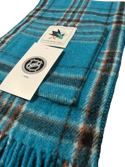 San Jose Sharks Wool Pocket Scarf