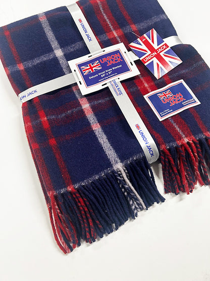 Union Jack Deluxe Wool Knee Blanket