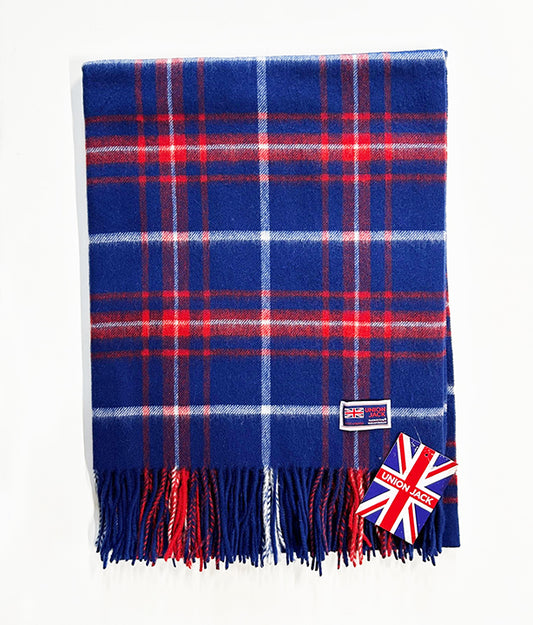 Union jack Lambswool Stole