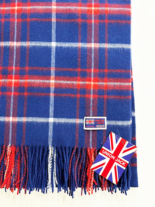 Union jack Lambswool Stole