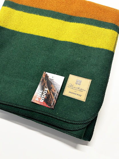 Pineridge Striped Heavy Wool Blanket