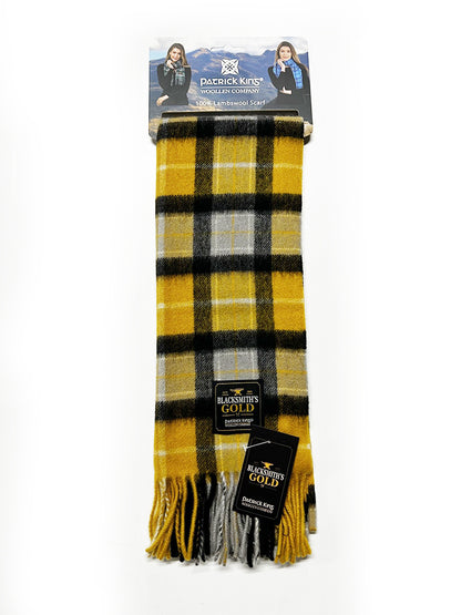 Blacksmith's Gold Extra Long Lambswool Scarf