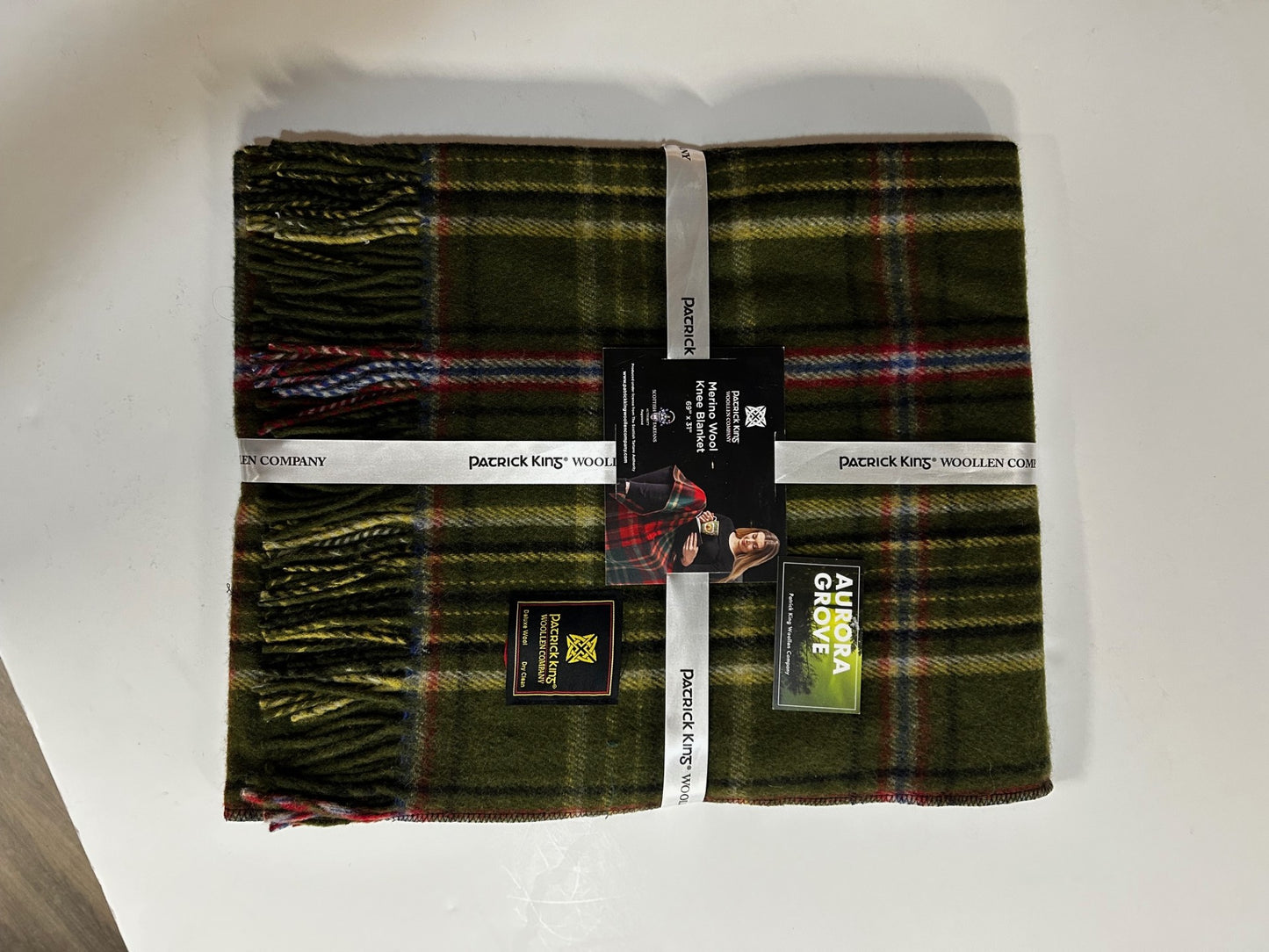 Aurora Grove Deluxe Wool Knee Blanket