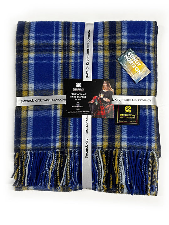Sunlit Horizon Deluxe Wool Knee Blanket