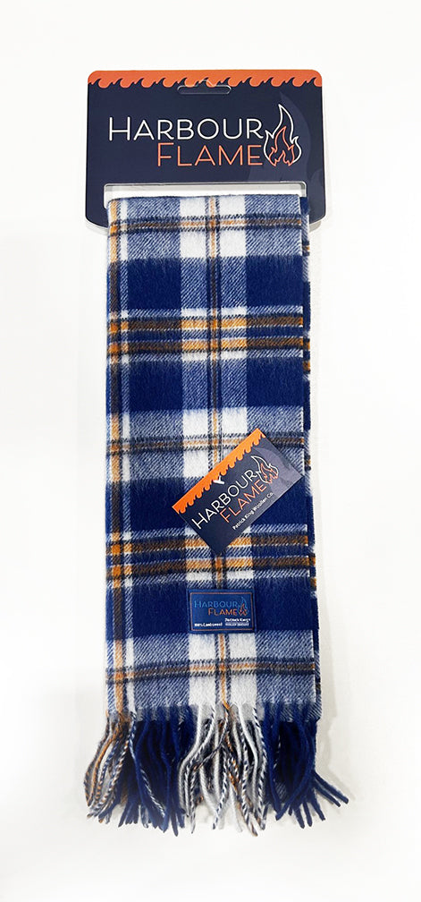 Harbour Flame Lambswool Scarf