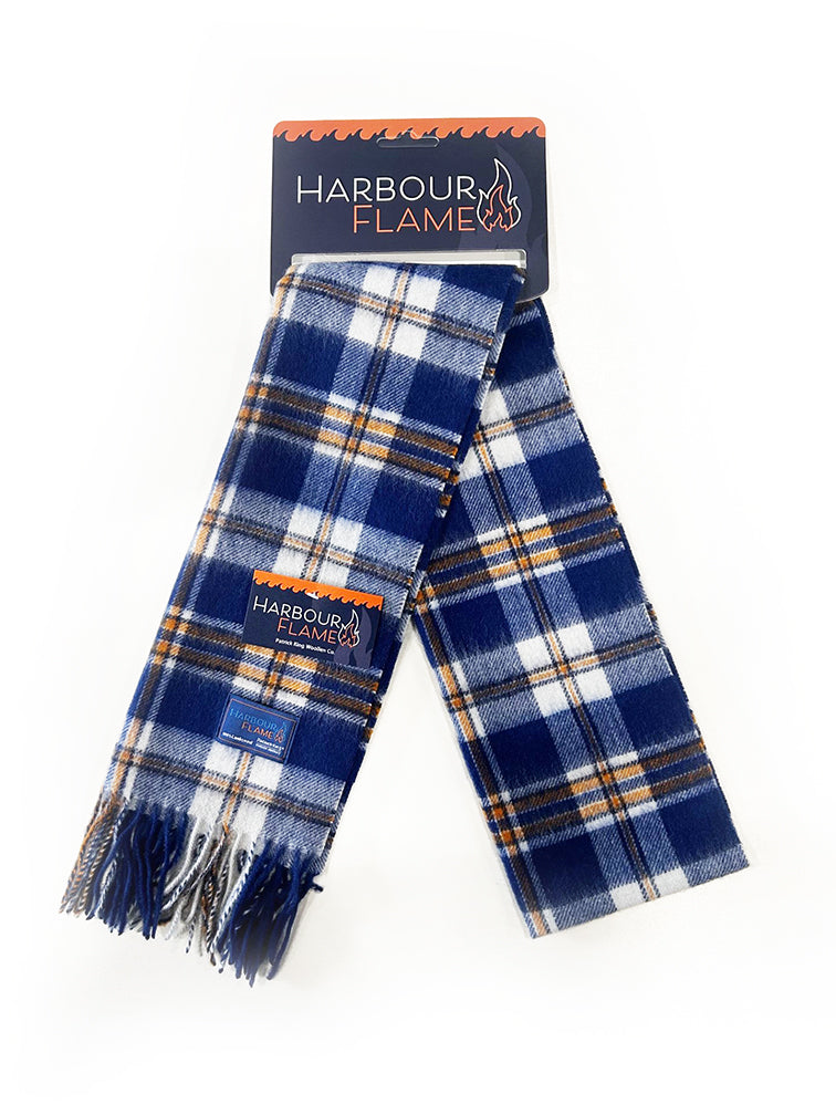 Harbour Flame Lambswool Scarf