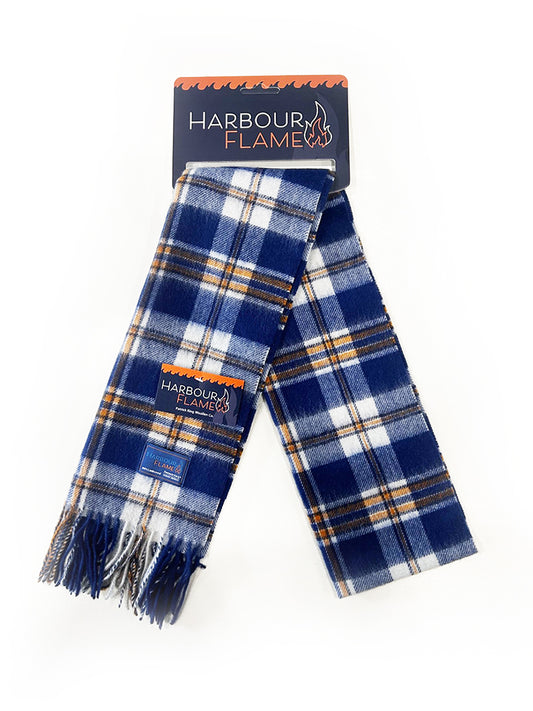 Harbour Flame Lambswool Scarf