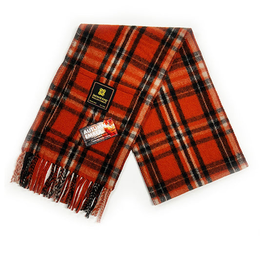 Autumn Ember Deluxe Pocket Scarf