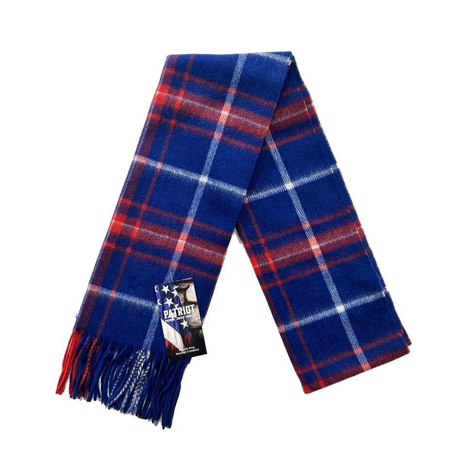 Patriot Lambswool Tartan Scarf