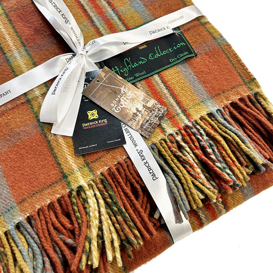 Bonfire Toffee Deluxe Wool Blanket