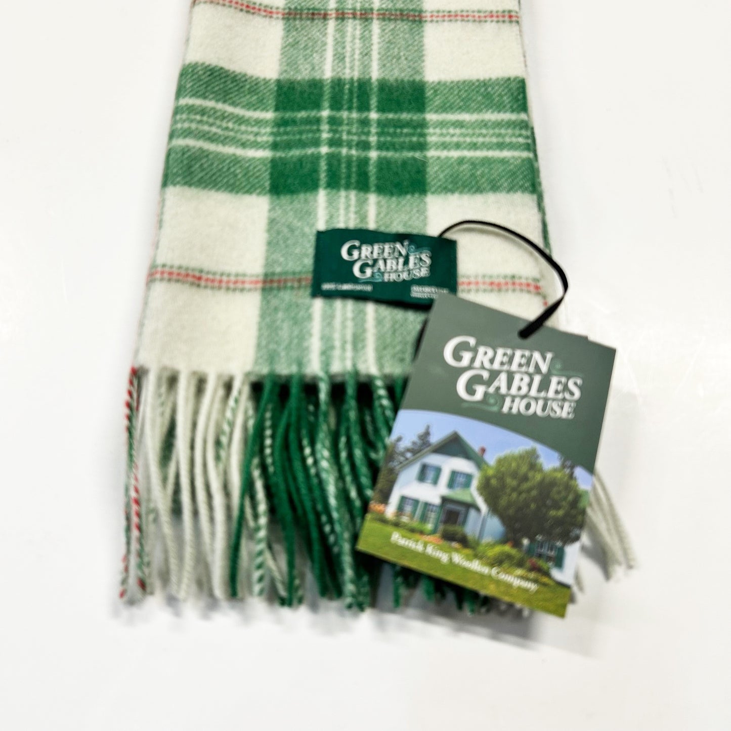 Green Gables House Lambswool Scarf