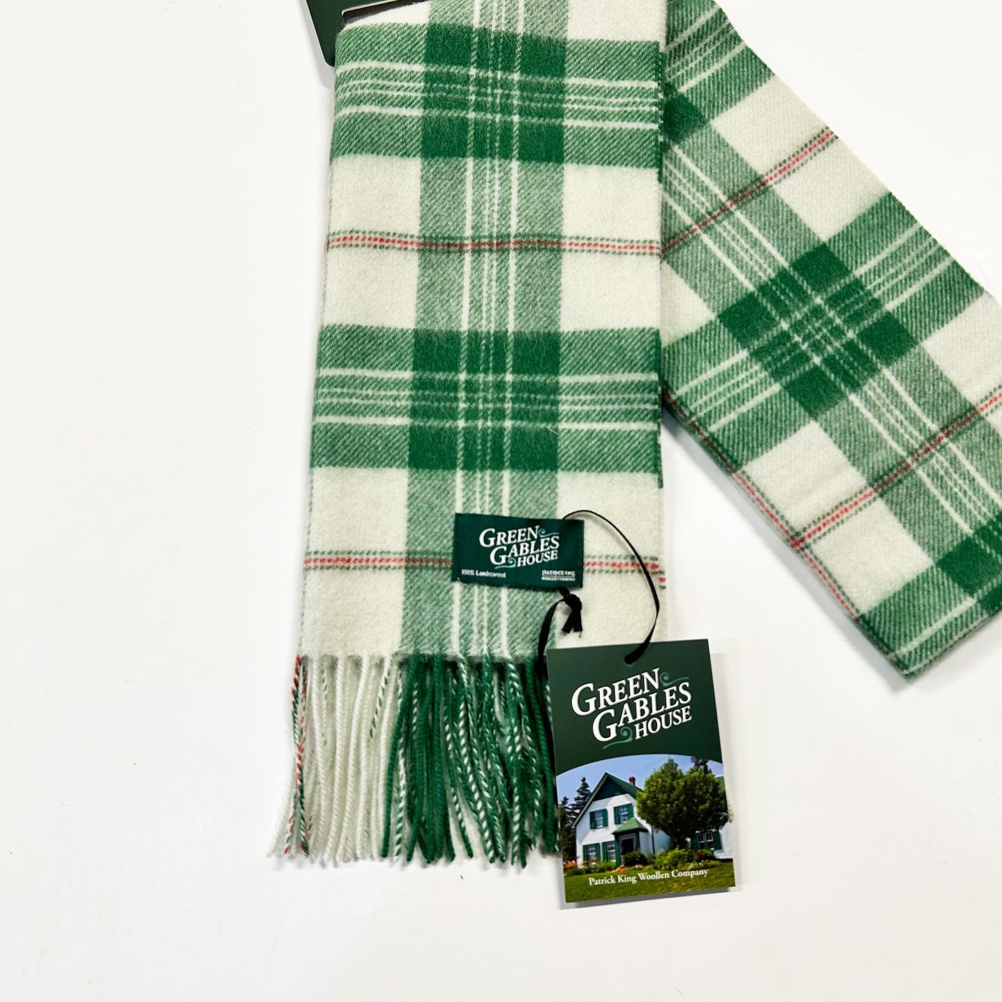 Green Gables House Lambswool Scarf