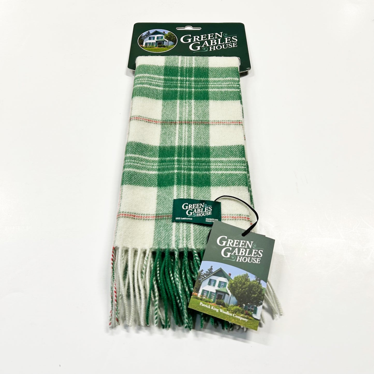 Green Gables House Lambswool Scarf