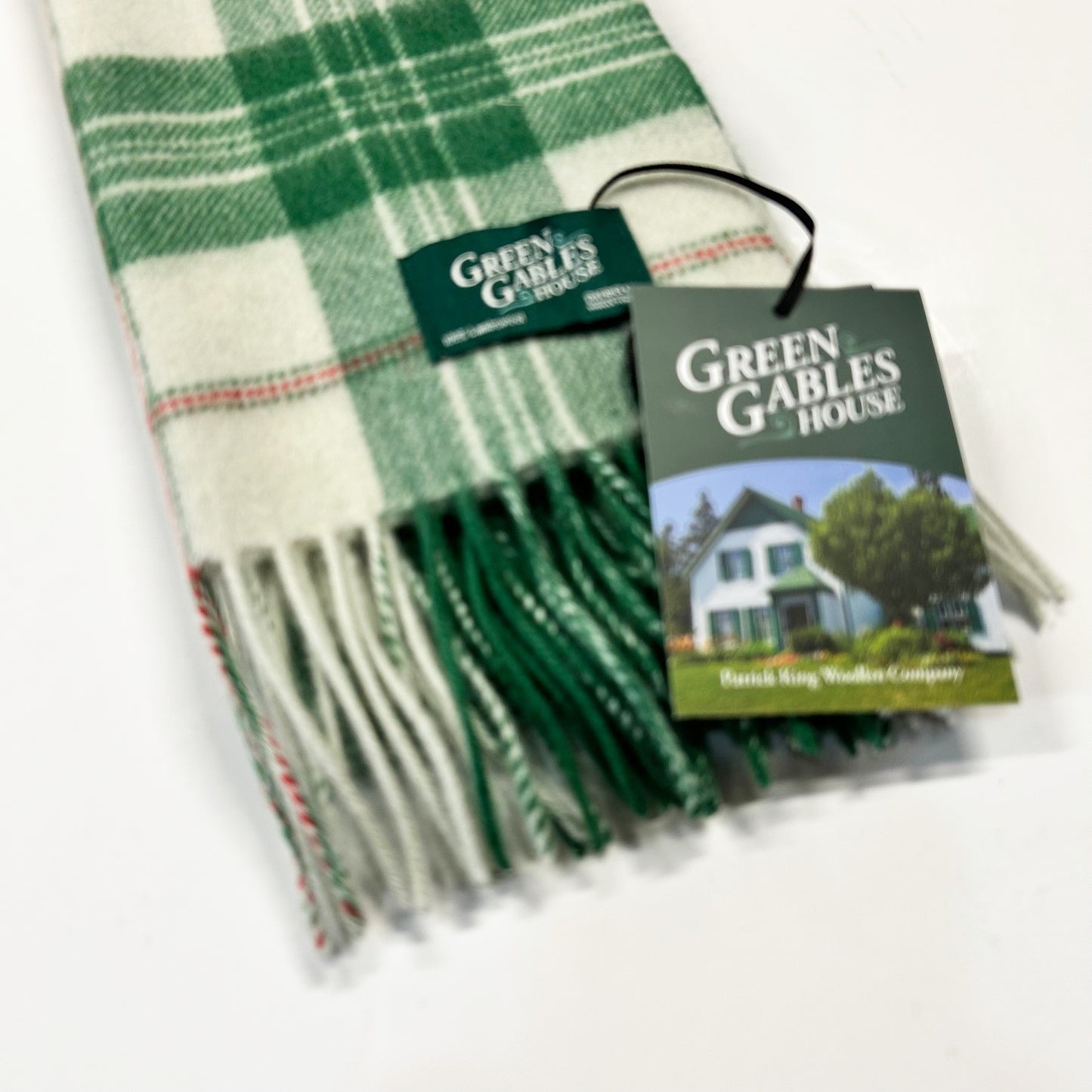 Green Gables House Lambswool Scarf