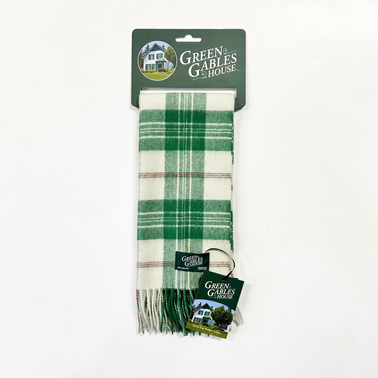 Green Gables House Lambswool Scarf