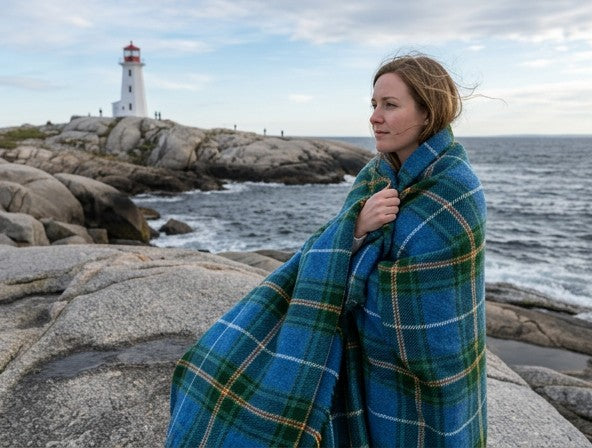 Nova Scotia Deluxe Wool Blanket – Patrick King Woollen Company