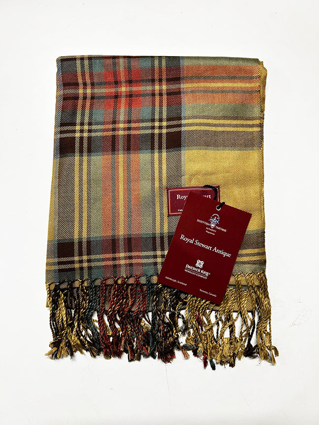 Royal Stewart Antique Viscose Scarf/Shawl