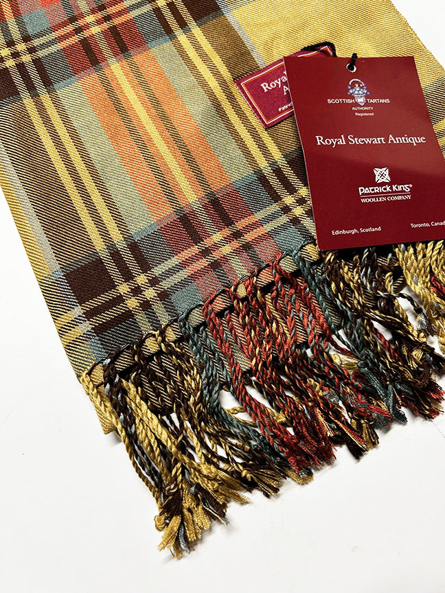 Royal Stewart Antique Viscose Scarf/Shawl
