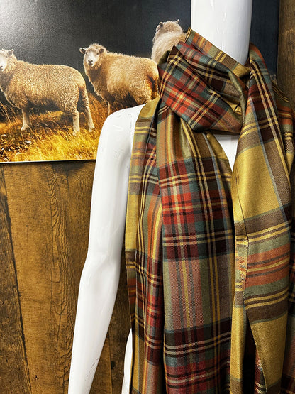 Royal Stewart Antique Viscose Scarf/Shawl