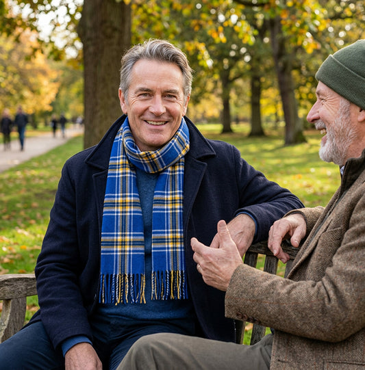 Sunlit Horizon Lambswool Scarf