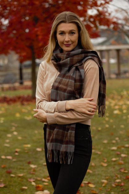 Outlander Lambswool Tartan Scarf