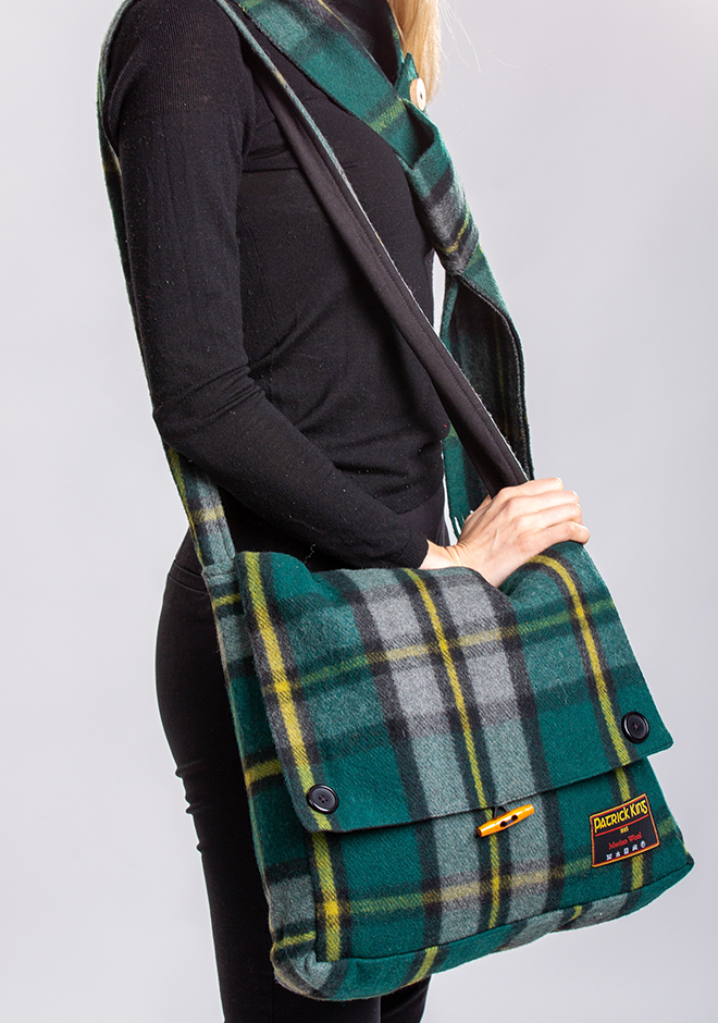 Keri Tartan Messenger Bag