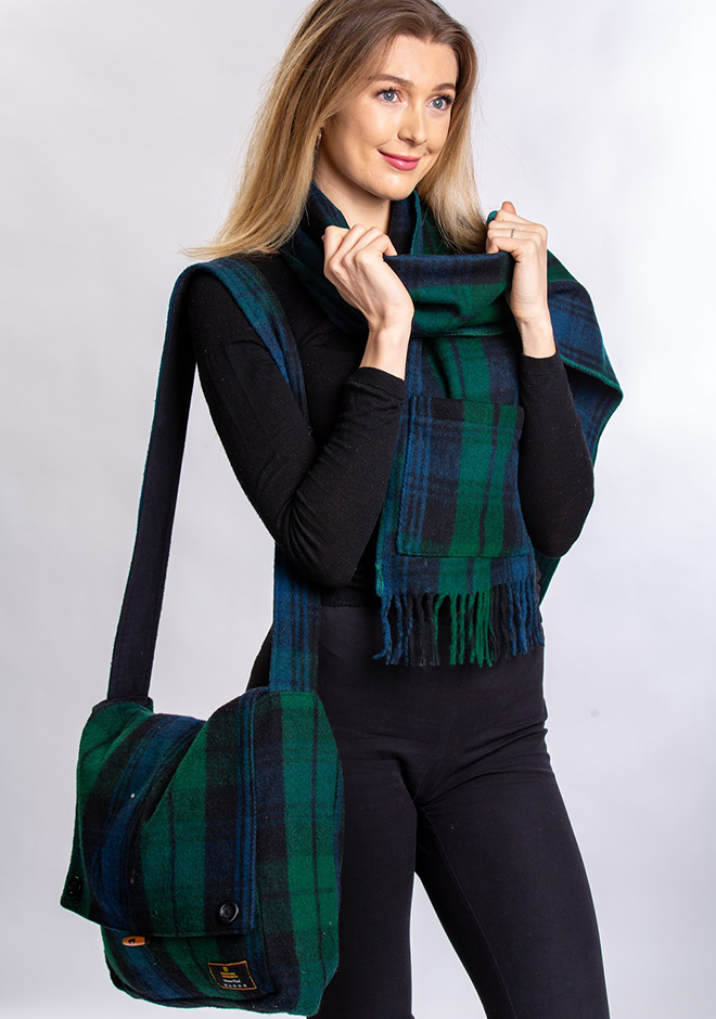 Tartan hot sale neck scarf