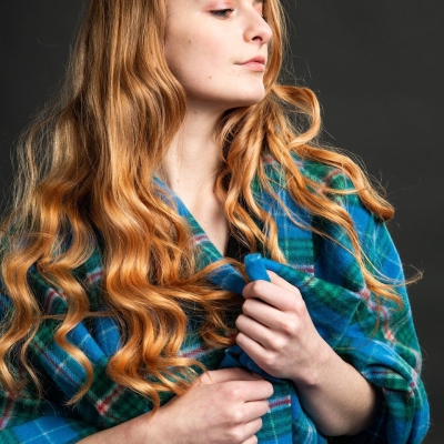 Capes Nova Scotia Tartan Lambswool Cape