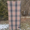 Thompson Camel Tartan Merino Wool Knee/Lap Blanket Blankets Blankets Thompson Camel Tartan Merino Wool Knee/Lap Blanket