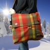 Dark Maple Tartan Merino Wool Keri Messenger Bag Keri Messenger Merino Wool Tartan Bag Keri Messenger Merino Wool Tartan Bag Dark Maple Tartan Merino Wool Keri Messenger Bag
