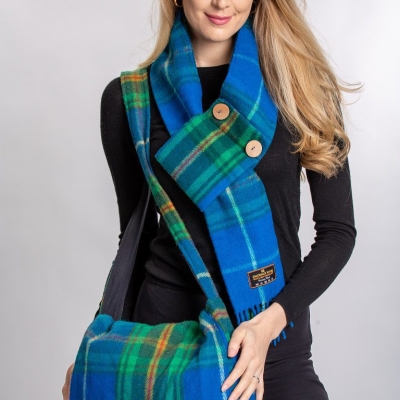 Keri Messenger Merino Wool Tartan Bag Nova Scotia Tartan Merino Wool Keri Messenger Bag
