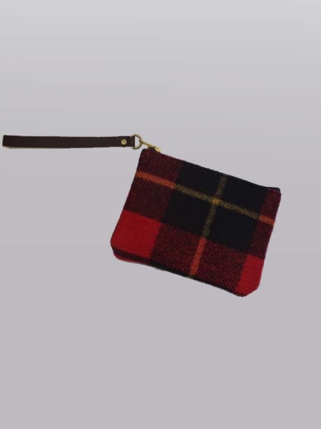Wallace Tartan Deluxe Wool Hannah Clutch Purse