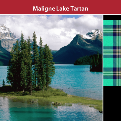 Design Your Own Exclusive Tartan Maligne Lake