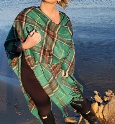 Capes Newfoundland Tartan Lambswool Cape