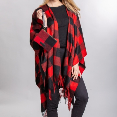 Capes Rob Roy MacGregor Tartan Lambswool Cape